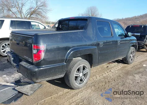 2012 Honda Ridgeline Sport from USA, damaged, VIN 5FPYK1F76CB455102